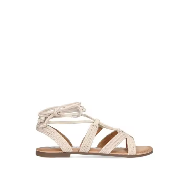 Gioseppo Sandalia Darney Beige para Mujer - Suela Plana - 1