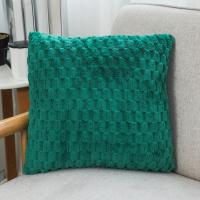 Funda De Cojín De Peluche Falsa Doble Cara Suave Y Fluffy 2pcs Lavable En Máquina Para Decoración De Sala De Estar Y Cama - details 11