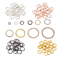 Kit De Joyería DIY Con 200 Piezas De Anillos Y 100 Piezas De Hebés Para Pulseras Y Collares Colores Variados Para Creación De Conectores De Joyas - details 3
