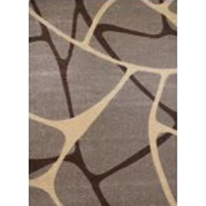 Alfombra de Hogar 100% Polipropileno 55 x 110 cm modelo SOFIA (Castor) - CREVICOSTA QUALITY MARK MARCAS DE CALIDAD - 1