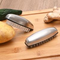 Cepillo De Limpieza Para Cocina De Acero Inoxidable Y Nylon Herramienta De Limpieza Para Frutas Vegetales Tazas Y Utensilios De Cocina - details 9