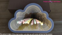 Lámpara De Noche Creativa Tulipán Nube Mar De Flores Luz Atmosfera Transparente Regalo Para Amantes Del Qixi Decoración De Escritorio - details 19