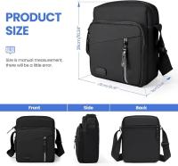 Bolso Hombre Bandoleras Hombre con Múltiples Bolsos Bolso Bandolera Hombre Casual para Negocios Uso Diario - details 2