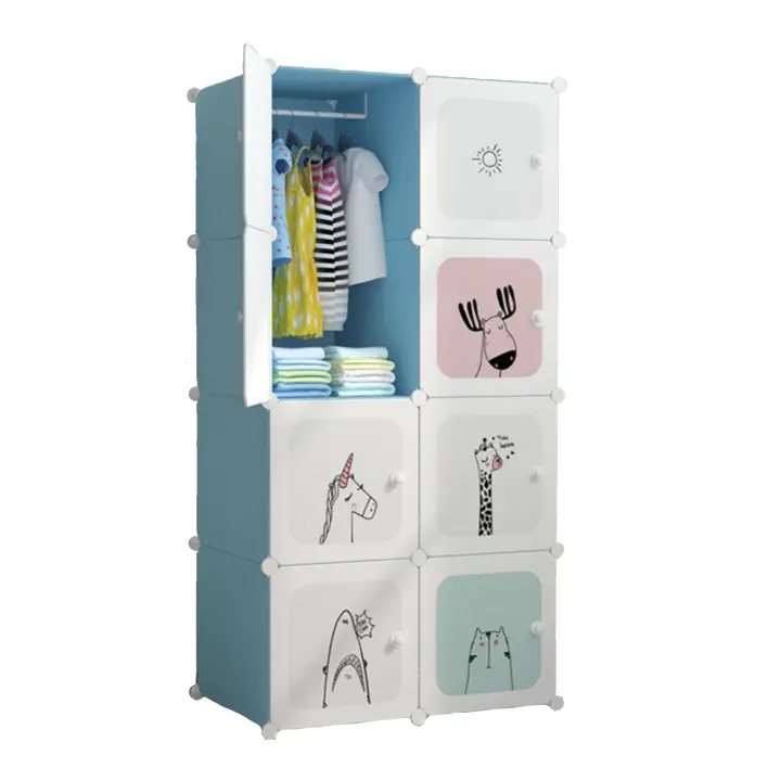 MAGIC SELECT Armario Modular Infantil, Estantería de Módulos, Ropero para Niños, Organizador Modular, Estante de Almacenamiento para Hogar - 1