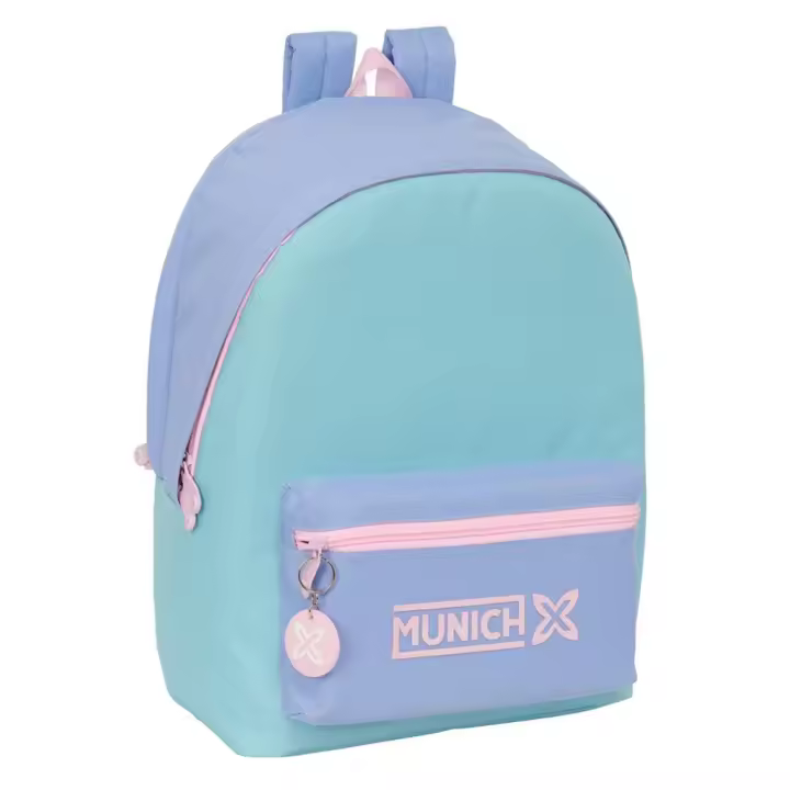Mochila Doble Para Portatil 15,6"+Usb Munich "Mellow" 31x44x18 Cm (Safta 612555820) - 1