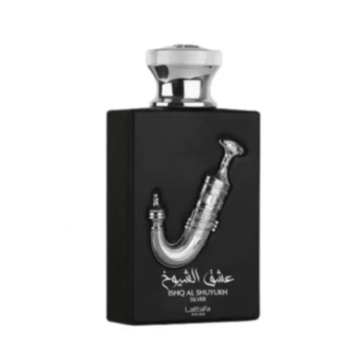 Perfume árabe Ishq Al Shuyukh Silver EDP para hombres y mujeres de Lattafa de 100 ml. - 1