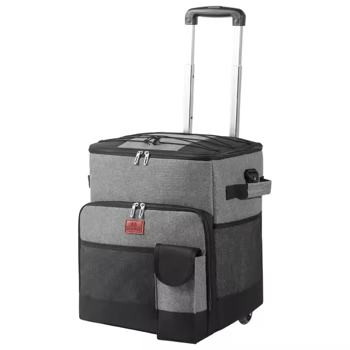 Prowalk Trolley o Bolsa Térmica, Nevera con Carro: Ideal para Acampada, Playa, Caza y Pesca. Portátil Isotérmica para Mantener Alimentos Fríos o Calientes. Enfriadora Ligera para Vacaciones - 1