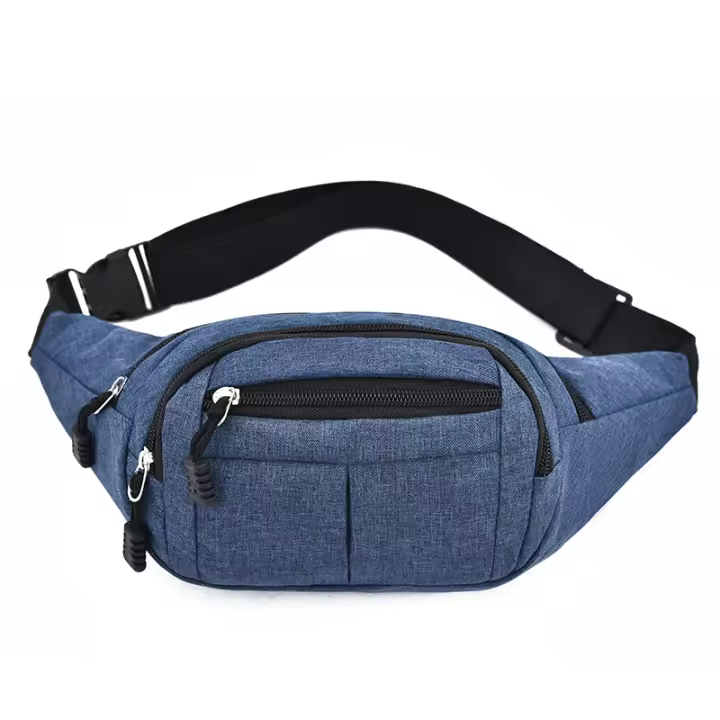 Bolsa De Cintura Fanny Pack Portador De Dinero Y Teléfono Para Hombro Y Cadera Bolsa Multifuncional De Playa 2024 Estilo Casual Unisex - 1