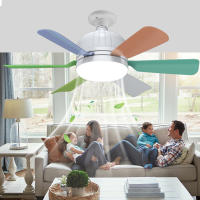 Bombilla LED De Techo Con Ventilador De 40W E27 Control Remoto Inteligente Para Dormitorio Y Sala De Estar Luz Y Ventilador En Uno Moderno Y Eficiente - details 6