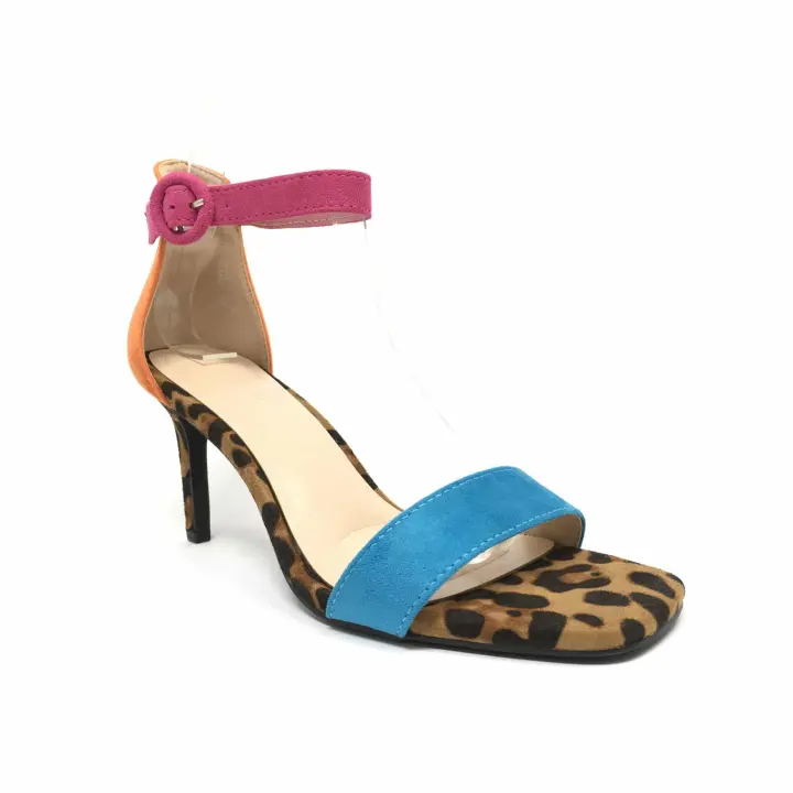 Gobbs LA-NHF-2267 Zapatos de tacón para mujer multicolor en sintético 000006 - 1