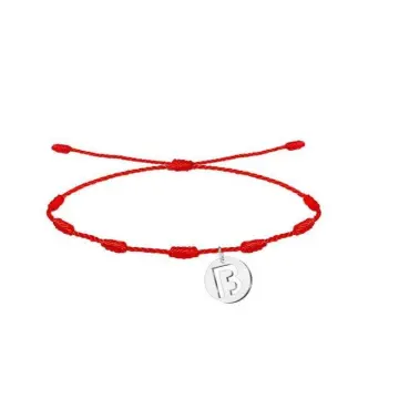 Turmalina Negra Pulsera Nudos Roja Con San Benito Acero