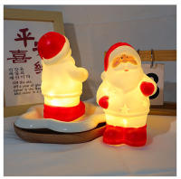 Lámpara De Noche LED Navideña Con Santa Claus Y Payaso De Navidad Para Decoración De Habitaciones Infantiles Luz De Navidad De Mesa Incluye Batería - details 6