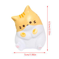 Nueva Juguete De Alivio Del Estrés Para Gatos Bola De Antiestrés SLOW RISING De Dibujos Animados Adorno De Mesa Fabricado En Tela Origen China - details 7