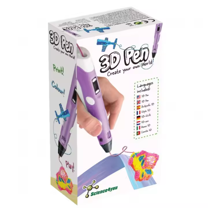 Boligrafo 3d ¡crea Tu Propio Mundo Y Explora Infinitas Posibilidades! (Science4you 90001273) - 1
