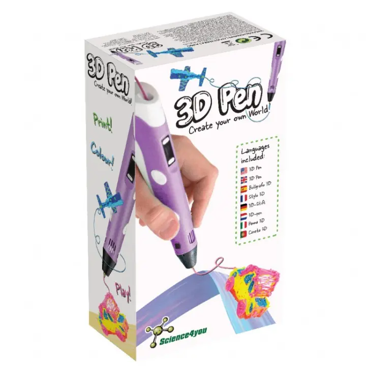 Boligrafo 3d ¡crea Tu Propio Mundo Y Explora Infinitas Posibilidades! (Science4you 90001273) - 1