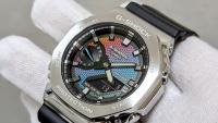 ​reloj deportivo hombre Casio G-Shock Rainbow Brick Wall GM-2100RW-1AJF JDM 200M WR 49.3 × 44.4mm Hora Mundial JDM (mercado interior japonés) - details 3