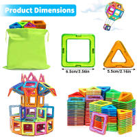 Bloques De Construcción Magnéticos STEM Grandes 30/100pcs Juguetes Educativos Para Aprendizaje DIY Regalo De Cumpleaños Navidad Y Año Nuevo Para Niños De 4-6 Años - details 5