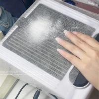 Filtro De Papel Para Vacío En Uñas Blanco Coleccionador De Polvo Ultrafino Limpiador No Tejido De Algodón Para Manicura - details 3