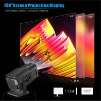 Proyector HY320 Mini 4K Android 11 Dual Wifi6 300ANSI Allwinner H713 BT5.0 1080P 1280x720P Para Cine En Casa Y Exterior Con Altavoz Integrado Y Corrección De Keystone Automática - details 6