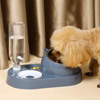 Tazón Para Gatos 2 En 1 Alimentador Automático Con Almacenamiento De Agua Tazón De Alimentos Para Perros Y Gatos Material De Plástico - details 0