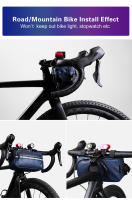 Bolsa De Manillar Rhinowalk Para Bicicleta Bolsa Portátil Multifuncional De Hombro Accesorio De Bicicleta Impermeable De Poliéster - details 16