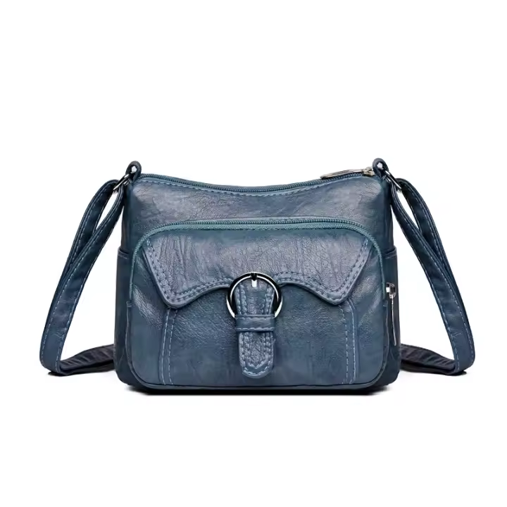 Nuevo Bolso informal sencillo para Mujer, Bolso bandolera práctico con múltiples bolsos y Gran capacidad - 1