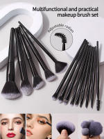 Set Profesional De Brochas De Maquillaje 27/14/9 Piezas Con Esponja Pincel De Polvo Cuchillo Para Cejas Y Herramientas De Limpieza Bolsa De Maquillaje - details 2