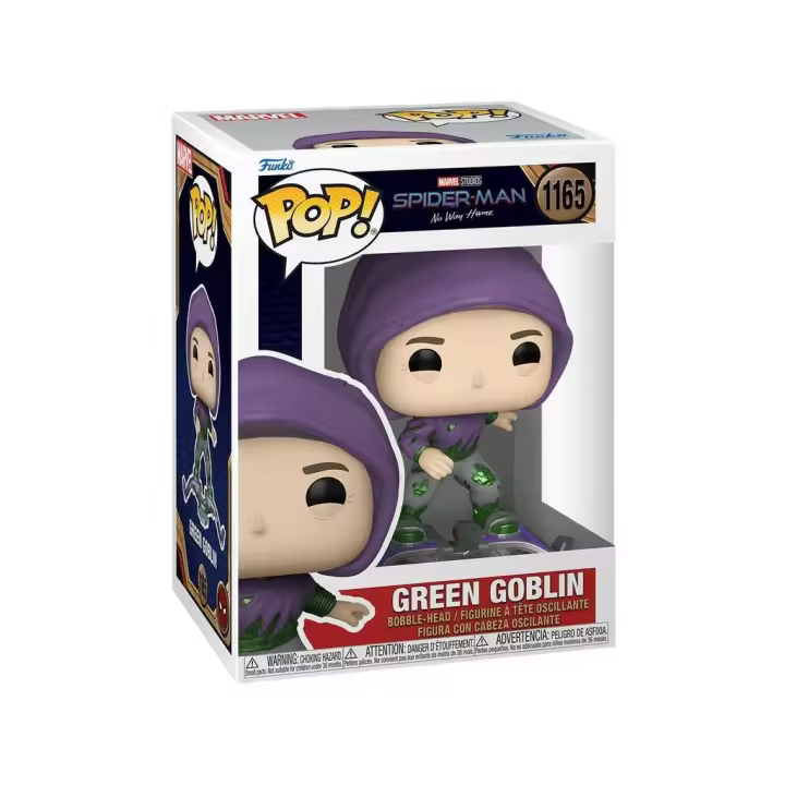 Funko Pop Marvel Spiderman No Way Home Green Goblin con Cabeza Oscilante Funko 67605 - 1
