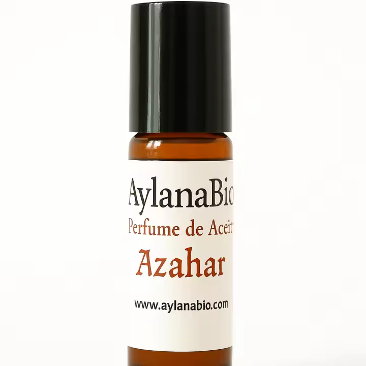 AylanaBio – Perfume de Aceite "Azahar" | Colección Diosas | Relajante y Floral | Ecológico y Artesanal con Aceites Esenciales Puros - 1