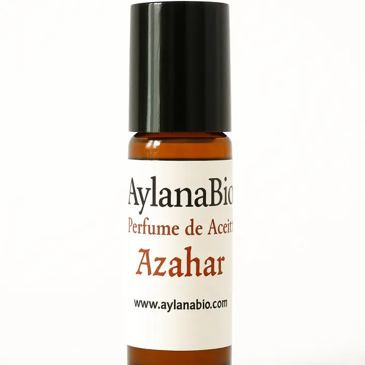 AylanaBio – Perfume de Aceite "Azahar" | Colección Diosas | Relajante y Floral | Ecológico y Artesanal con Aceites Esenciales Puros - 1