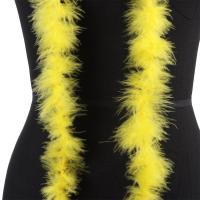 2M Boa De Plumas Para Árbol De Navidad Decoración De Fiesta De Boda Traje De Noche Adorno De Tela Con Cinta Artículos De Ropa Para Mujeres Material De Poliéster - details 12