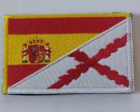 Parches tela bordados bandera BORGOÑA/ESPAÑA. medidas 8x5 cm - details 1