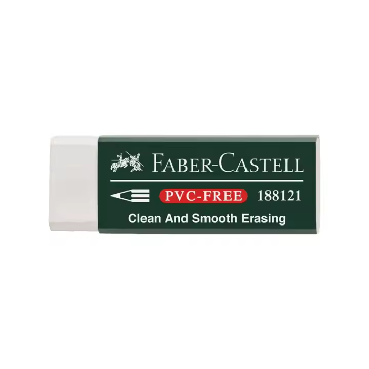 Faber-Castell - GOMA BORRAR FABER CASTELL TK-PLAST PVC FREE 7081N 7081-20 - 1