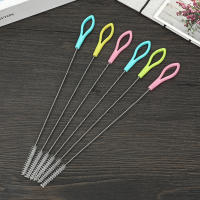 Kit De Limpieza Para Tiras De Beber Con Cepillo Y Tubo De Acero Inoxidable Mango Largo Cepillos De Níquel Para Limpieza De Tiras De Beber - details 0