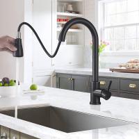 Grifo de Cocina Negro con Rociador Extraíble 360 Grados - Monomando - Acero Inoxidable - details 2