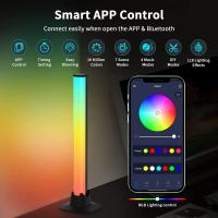 Lámpara Inteligente De LED RGB Con Control Bluetooth APP Luz Nocturna Para Decoración De Habitación De Juego Y TV Rítmica De Música - details 7