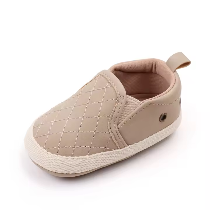 Zapatos De Caminar Para Bebés Diseño Clásico Algodón Suave Antideslizante Para Niños Y Niñas Primavera Otoño BHX3208 - 1