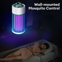 Lampara Asesina De Mosquitos Eléctrica Con Luz UV Repelente De Mosquitos USB Recargable Para Camping Al Aire Libre - details 4