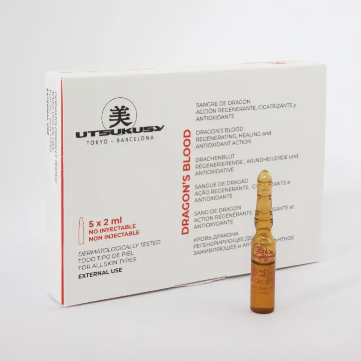 Utsukusy - Sangre de dragón 5 ampollas de 2ml - 1