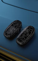 Funda De Llave De Coche En Fibra De Carbono ABS Para Audi A1 A3 A4 A5 A6 A7 A8 Quattro Q3 Q5 Q7 2009-2015 Accesorios Protegido - details 1