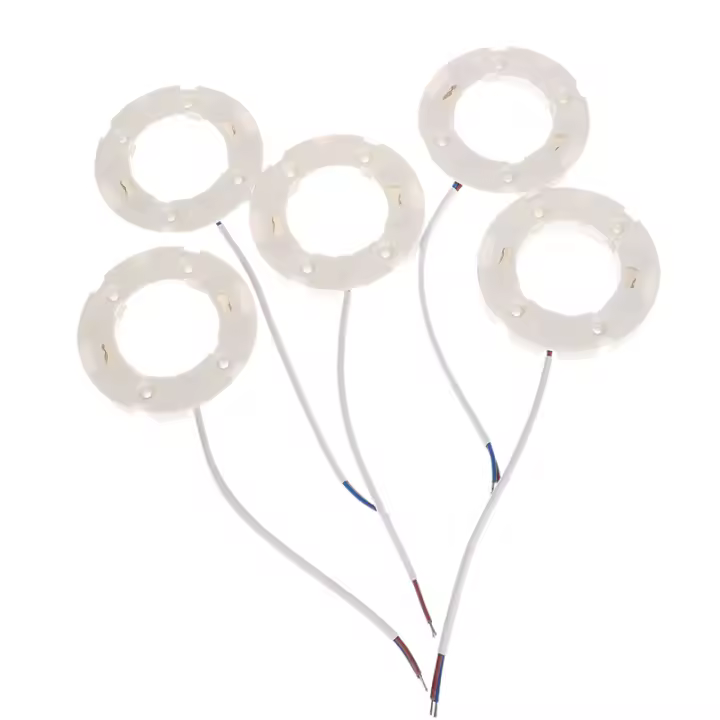 Soporte De Luces GX53 5pcs Base De Ajuste Para Lámparas LED Y CFL Soporte De Techo Y Pared Para Lámpara Material Plástico - 1