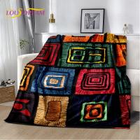 Manta De Terciopelo Suave Con Diseño De Mandala De Flores Coloridas Estilo Etiopía Para Sala De Estar Dormitorio Sofá Textil De Hogar - details 5