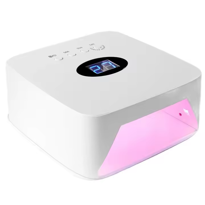 Lámpara De Arte De Uñas Recargable Con 48 LEDs Y Pantalla Digital Inteligente Secador De Uñas Para Uso En Salón Y Hogar Herramientas De Arte De Uñas - 1