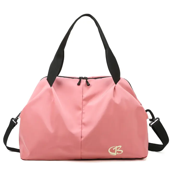 Bolsa de Fitness para Mujer Bolsa de Yoga para Gimnasio Tote Gran Capacidad Bolsa de Hombro Único Bolsa de Deporte Casual para Viajes y Natación Resistente al Agua Material de Nylon - 1