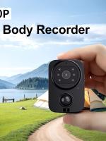 Cámara Miniatura Impermeable PD01 Para Motocicleta Y Bicicleta Grabadora Deportiva DV Sin APP Pequeña Cámara Portátil De Seguridad Policial Wearable Body Worn Cam - details 5