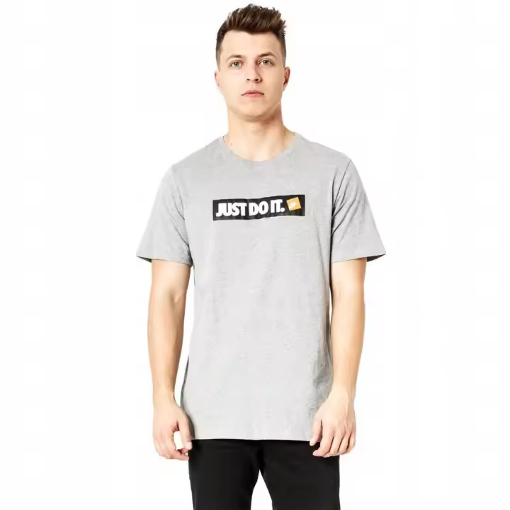 Camiseta Nike M Nsw Tee Hbr 1 Gris Aa6412-063 - 1