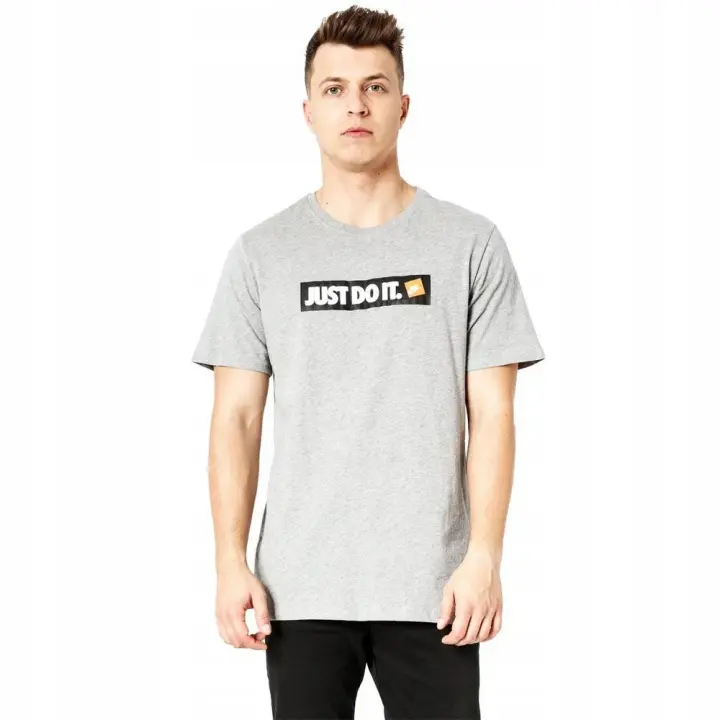 Camiseta Nike M Nsw Tee Hbr 1 Gris Aa6412-063 - 1