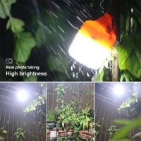 Lámpara LED Recargable USB 100W Para Exteriores Linterna Portátil De Emergencia Con Gancho Para Camping Y Pesca Luz Nocturna LT082 - details 1