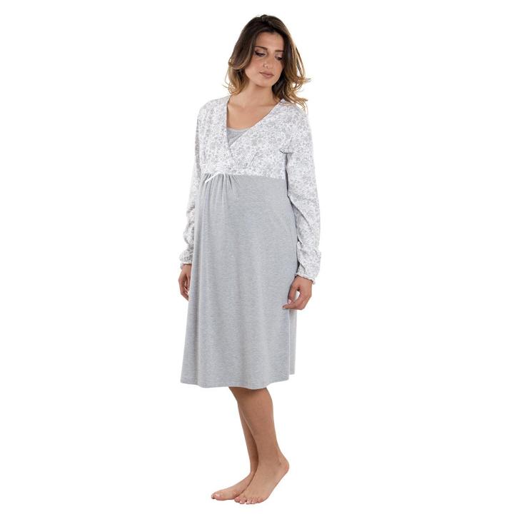 De Corte Cruzado de manga Larga