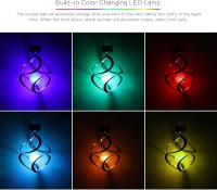 Luz solar, Lámpara de Adorno de Jardín Lámpara de bola de Cristal with Energía Solar Lámpara de bola de Cristal brilliant Color changingly Lámpara Colgant - details 2